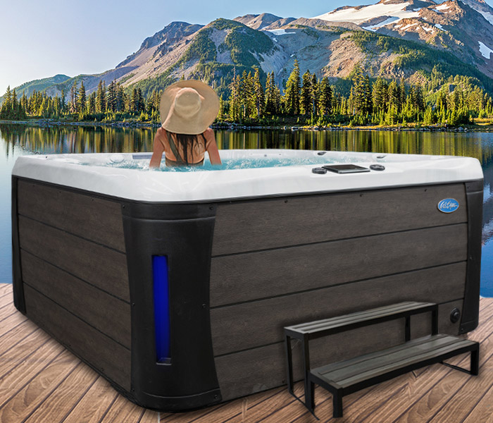Calspas hot tub being used in a family setting - hot tubs spas for sale Catharpin